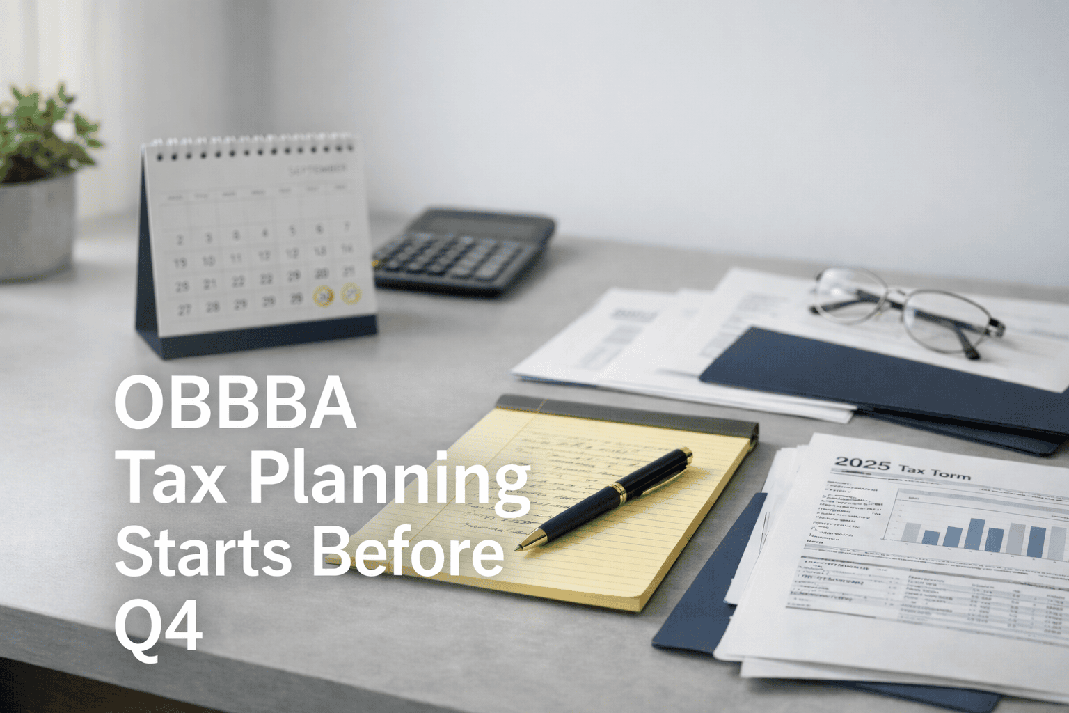 The OBBBA Changed the Tax Landscape. Here's What Business Owners Should Do Before 2025 Ends.